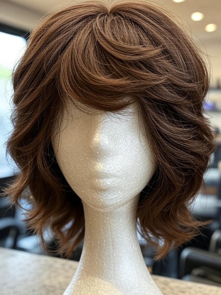 Layered Brown Wig